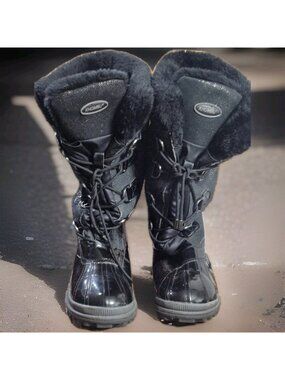 KHUMBU Winter Snow Boots  Quechee Stingray Women's Size 10